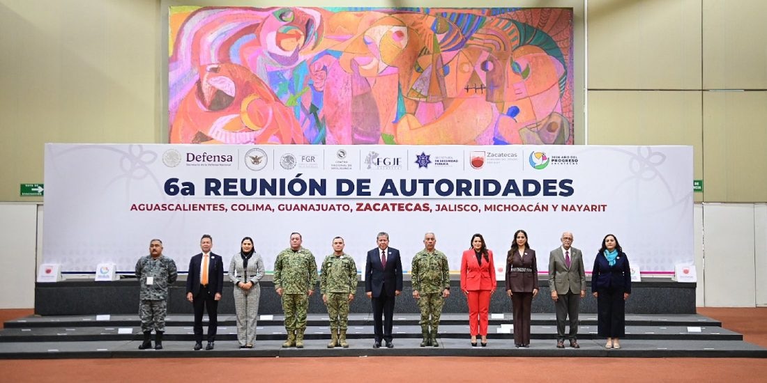 Tere Jiménez participa en 6.a Reunión de Gobernadores de la Región Centro-Occidente.