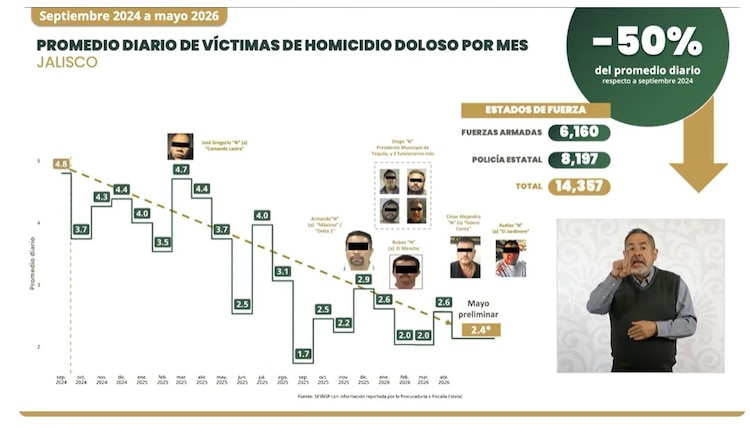 Gráfica oficial.