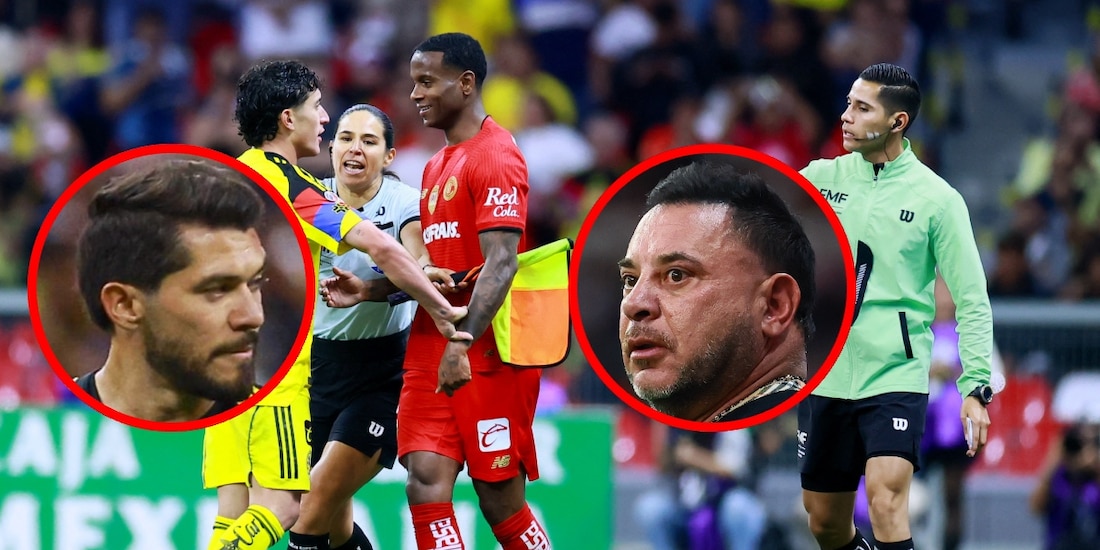 Se filtraron las sanciones que recibirían Henry Martín, Helinho y Antonio Mohamed tras broncas en el América vs Toluca.