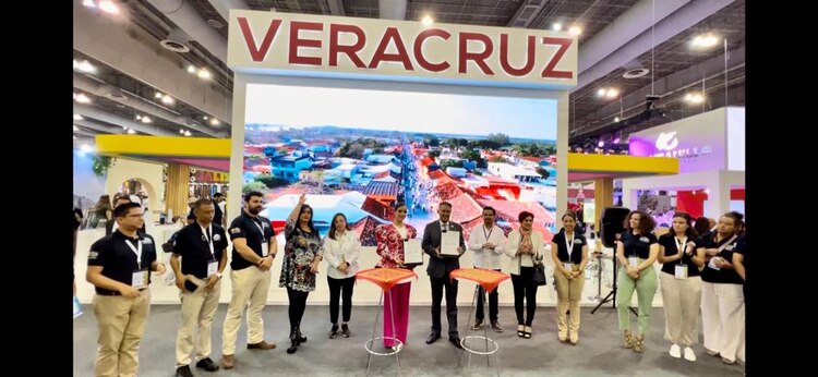 Inauguraron el pabellón Veracruz en el Tianguis Turístico.