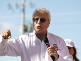 El exmandatario estatal, durante su campaña por la candidatura al Senado, el 2 de marzo de 2024.