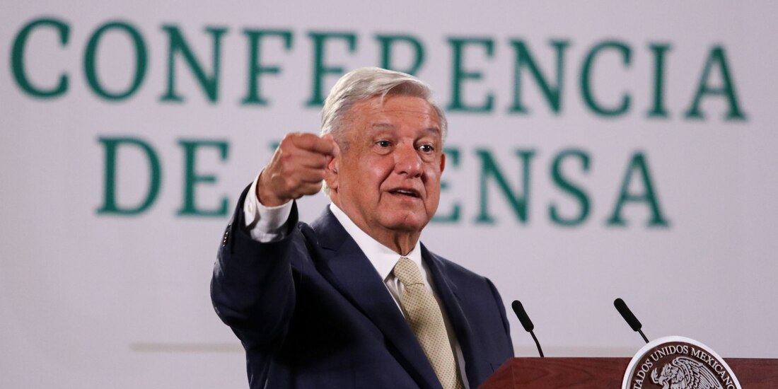 Andrés Manuel López Obrador (AMLO), presidente de México, el 11 de mayo de 2021.