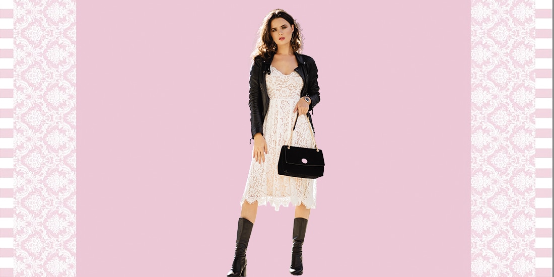 La estética deja de estar reservada para la lencería y los looks de ocasión; una de las claves es jugar con materiales opuestos, ya sea en blusas, faldas o vestidos