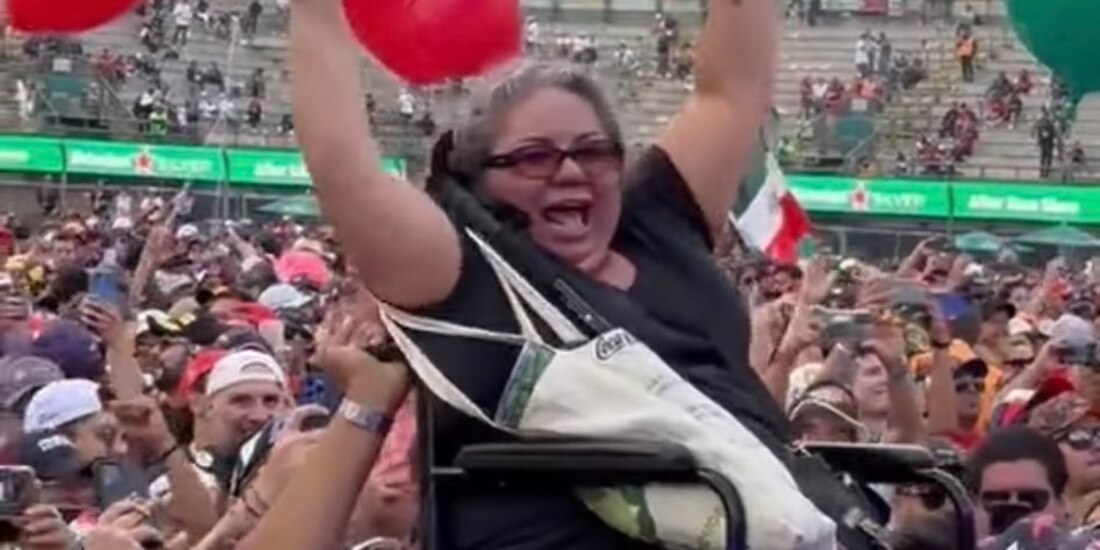 Antonio Pérez anda en búsqueda de una aficionada que acudió al GP para ver a Checo Pérez.