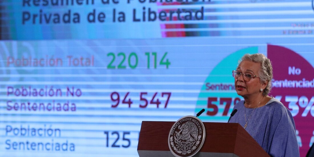 La titular de Segob afirmó que la defensa de Israel Vallarta no ha aceptado la propuesta de promover un incidente por desvanecimiento de datos para que obtenga su libertad