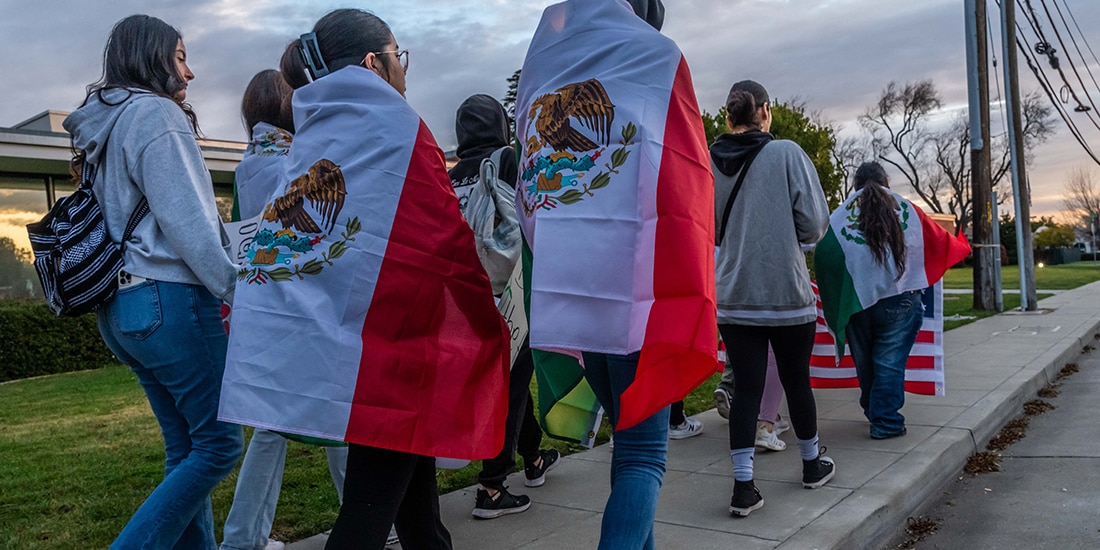 Migrantes mexicanos regresan a nuestro país, en una foto de archivo.