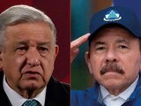 Andrés Manuel López Obrador, Presidente de México (izq.) y su homólogo nicaragüense, Daniel Ortega (der.).