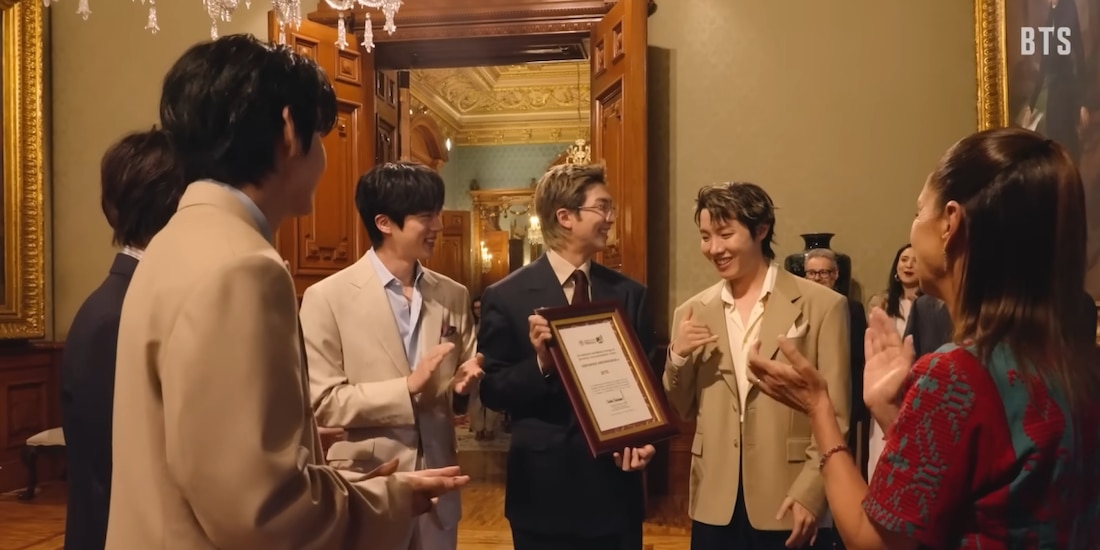 BTS en Palacio Nacional