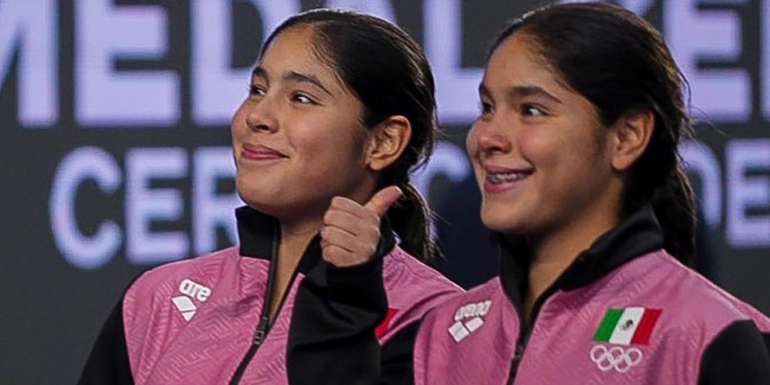Mía Cueva y Lía Cueva hacen 1-2 en el Campeonato Mundial Juvenil de Clavados 2026