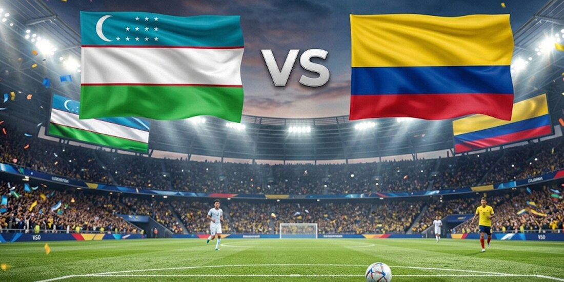Uzbekistán vs Colombia