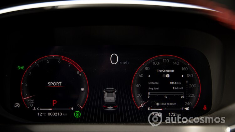 Frente del conductor puedes observar la actividad.