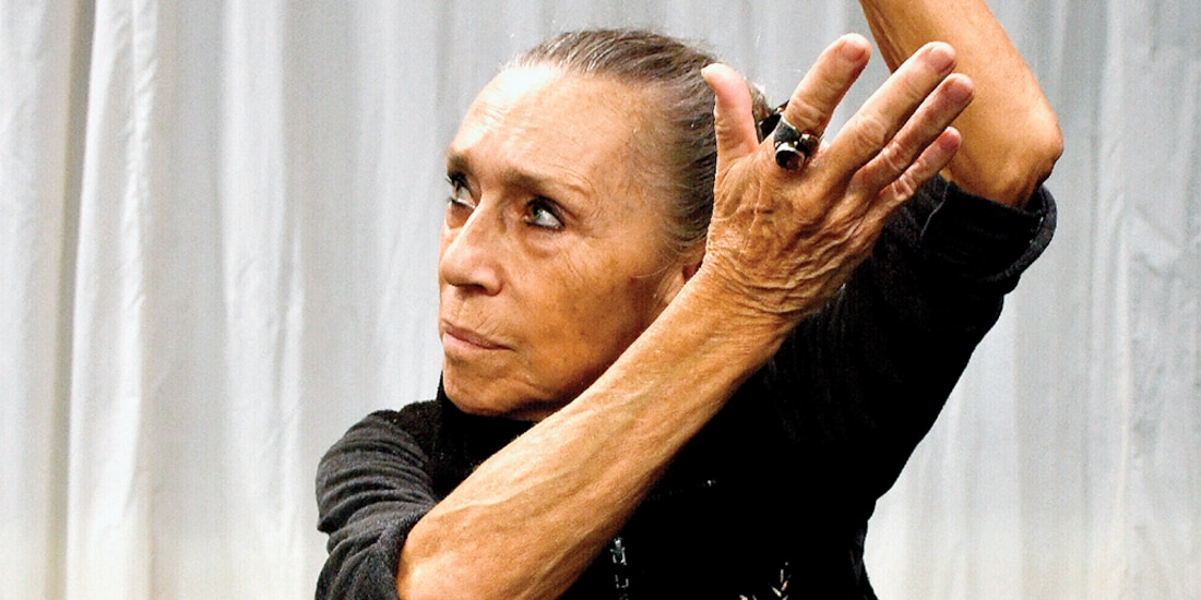 La coreógrafa, durante una sesión fotográfica.