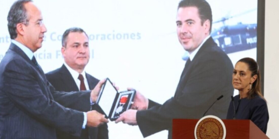 La mandataria Claudia Sheinbaum, ayer, en conferencia de prensa