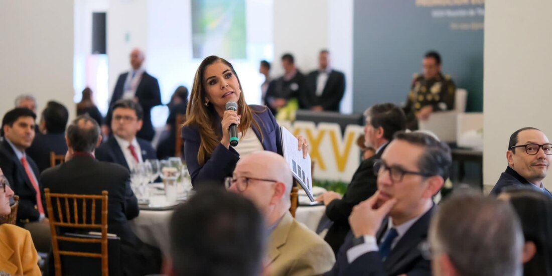 Mara Lezama, gobernadora constitucional de Quintana Roo.