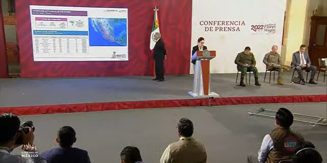 Laura Velázquez, coordinadora nacional de Protección Civil.