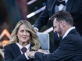 Andrea Legarreta sufrió los castigos de Me Caigo de Risa