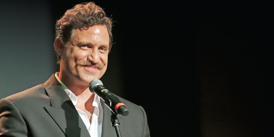 EL ACTOR Edgar Ramírez, ayer, durante su discurso