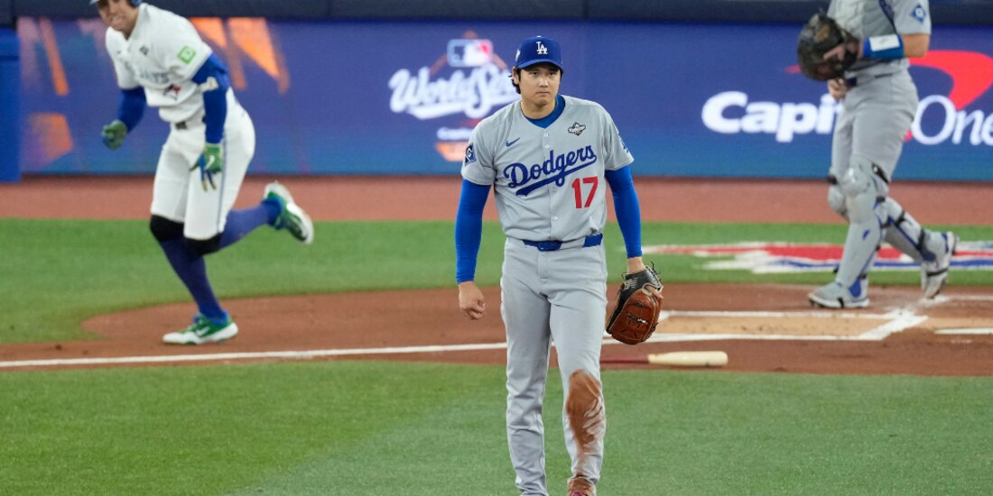 Shohei Ohtani recibe su primer cuadrangular del Juego 7.