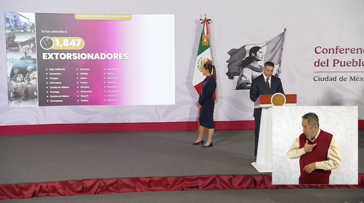 Información en la Mañanera.
