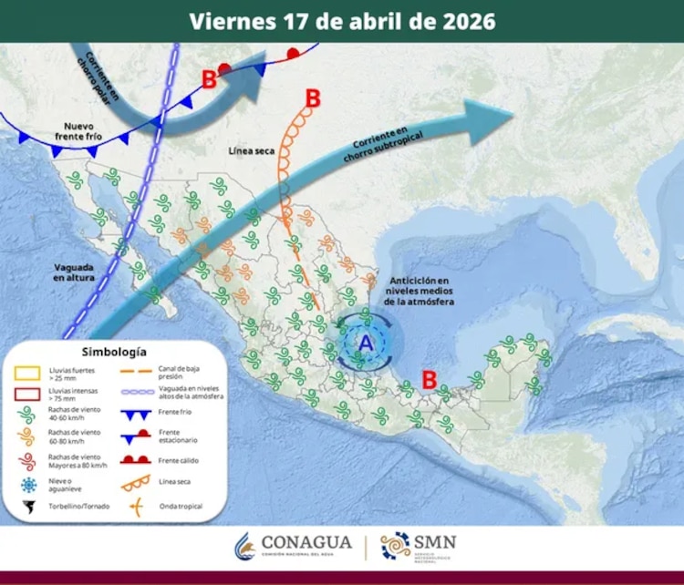 El fenómeno llegará al país a partir del viernes