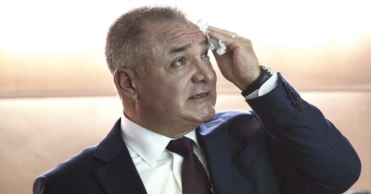 García Luna, secretario de Seguridad Pública en el sexenio de Calderón en una foto de archivo.