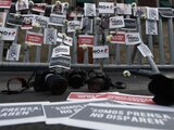 Nueve periodistas han sido asesinados en México en lo que va del año.