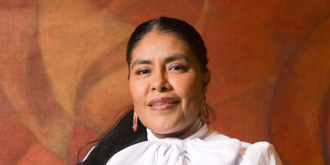 La legisladora, el lunes pasado.