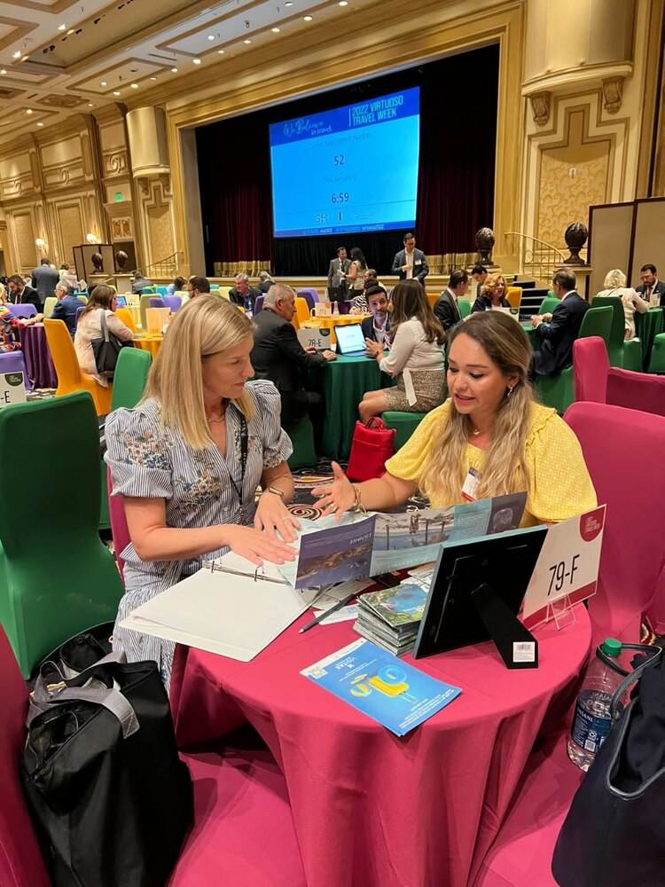 Con citas de trabajo individuales, Caribe mexicano participó en Virtuoso Travel Week 2022.
