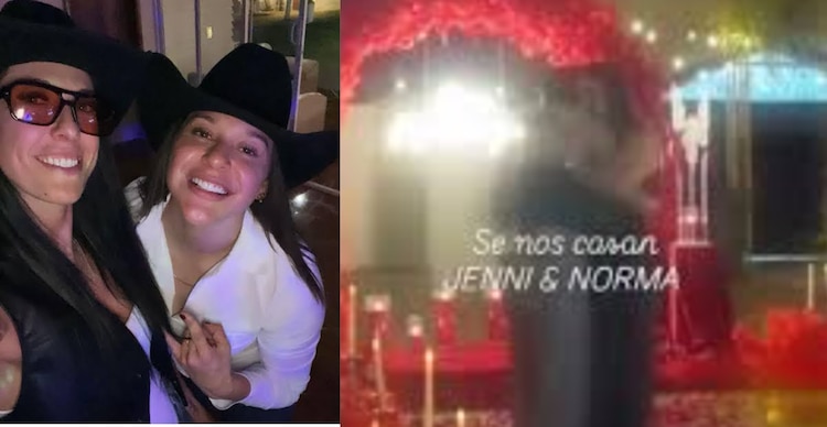 Supuesta propuesta de matrimonio de Norma Palafox y Jenni Hermoso
