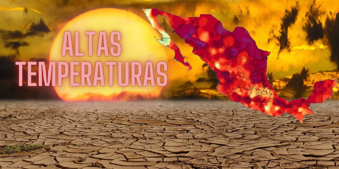 La segunda ola de calor ya comenzó a reflejarse en México.