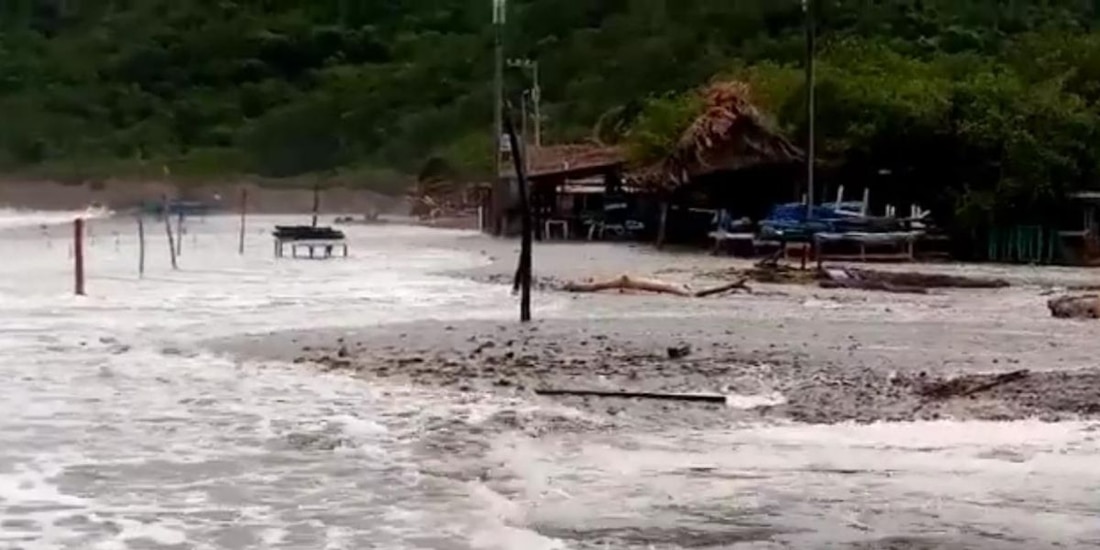 Autoridades federales piden extremar precauciones por el paso del huracán "Nora".