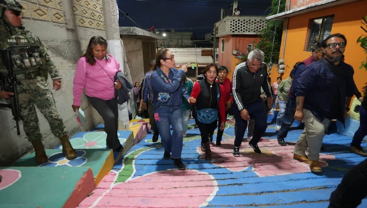 La estrategia de rehabilitación urbana se concentra en las colonias asentadas en la Sierra de Guadalupe.