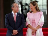 Felipe Calderón Hinojosa y Margarita Zavala.