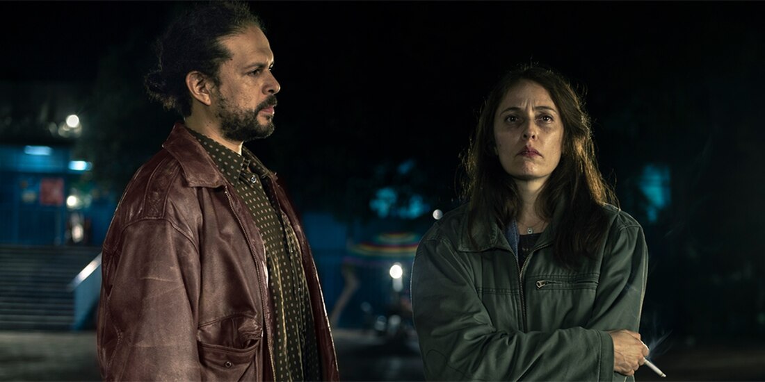 Flavio Medina y Yuriria del Valle, en una foto promocional del filme.