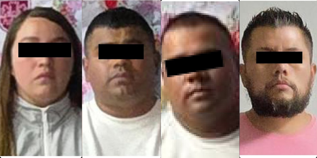 Detienen a cuatro presuntos extorsionadores de transporte público en CDMX