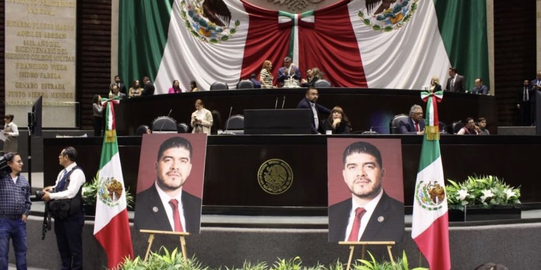 Homenaje póstumo de Zenyazen Escobar