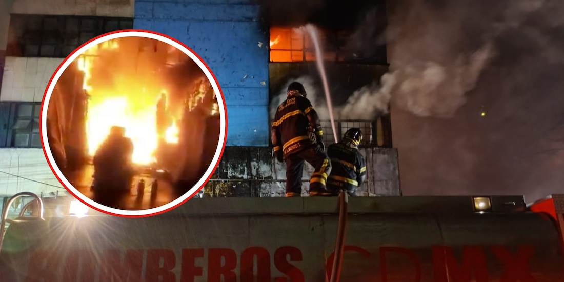 Incendio en La Merced