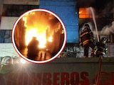 Incendio en La Merced