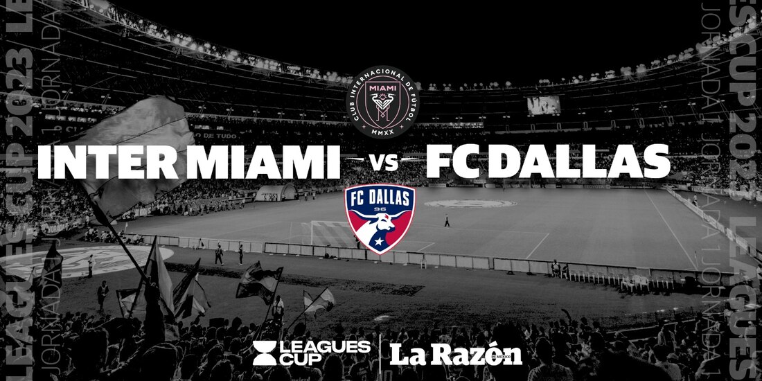 FC Dallas es el rival del Inter Miami en los octavos de final de la Leagues Cup