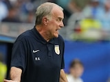 Marcelo Bielsa durante el debut de Uruguay en el Mundial 2026.