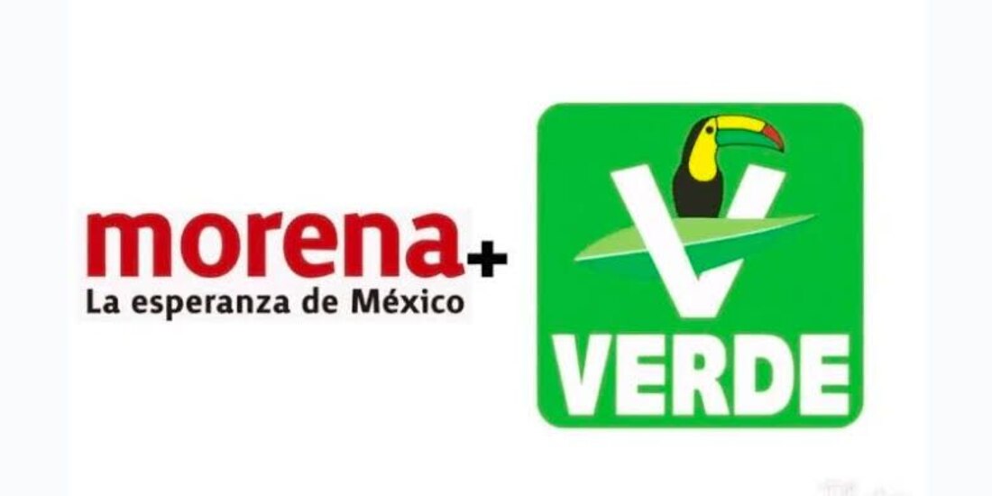 Morena en coalición con el PVEM