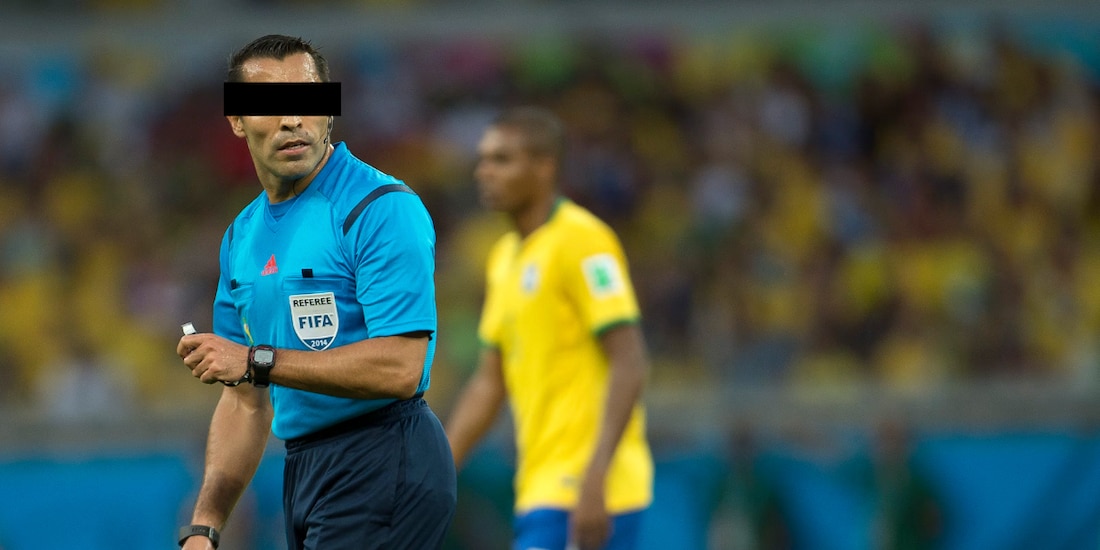 Dictaron prisión preventiva contra el exárbitro Marco Antonio Rodríguez.