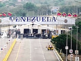 Frontera de Venezuela con Colombia, ayer.