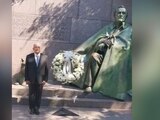 AMLO visita memorial a Franklin D. Roosevelt y monumento de Martin Luther King en Washington