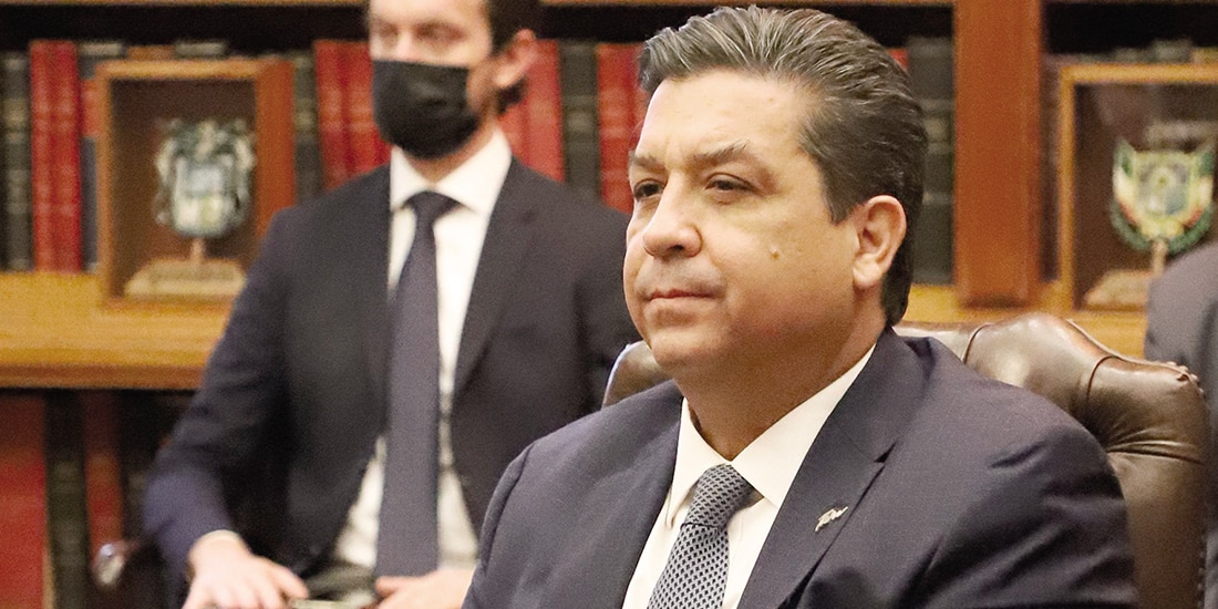 Javier García Cabeza de Vaca, en reunión en diciembre de 2021.