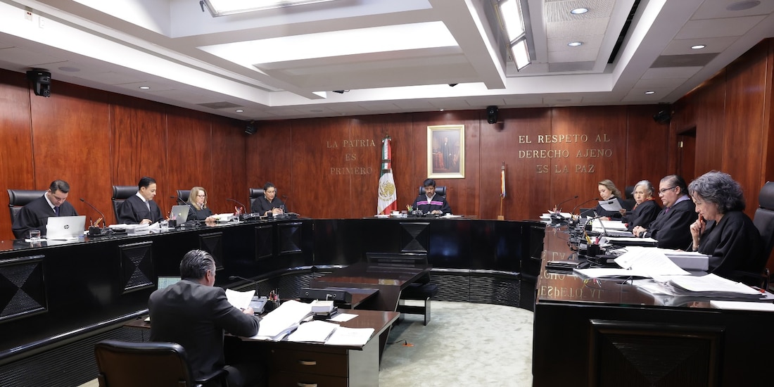 Sesión de la SCJN este jueves 13 de noviembre.