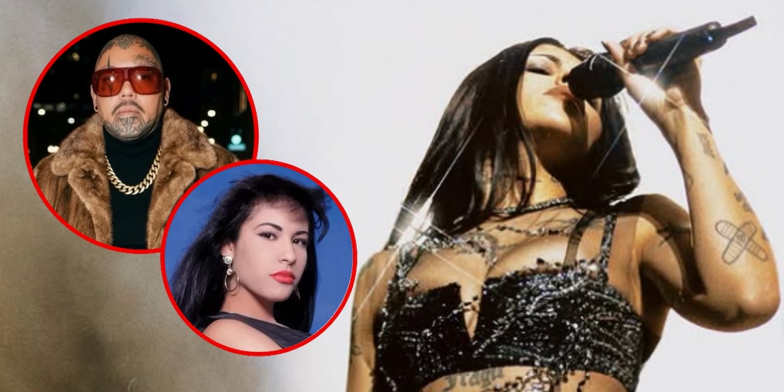 Cazzu causa furor al cantar con AB Quintanilla, hermano de Selena