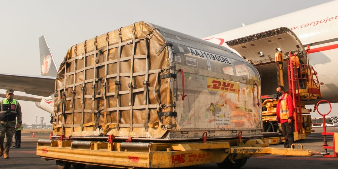 Las vacunas de Pfizer han llegado a México desde diciembre pasado.