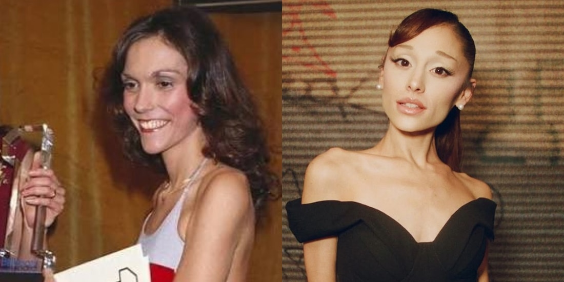 Karen Carpenter, cantante que murió en 1983 y que comparan con Ariana Grande