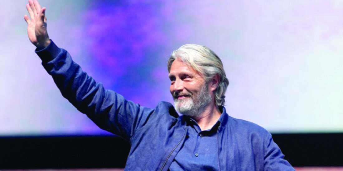 El histrión, ayer, durante su participación en la CCXPMX25, en CDMX.